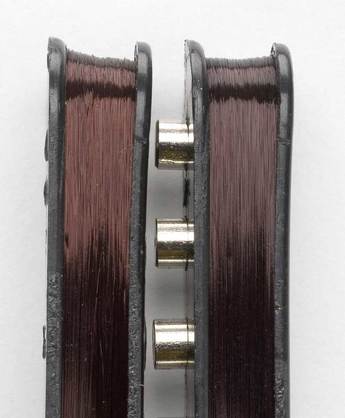 PAF bobbins with magnet wire photo